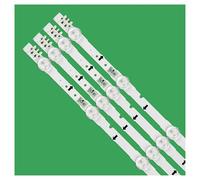 LZJJJKKPA 7LED 65CM tira de LED for iluminación trasera D4GE-320DC1-R1 R2 2014SVS32FHD for TV de 32 "UN32J5003AF UE32H5570S 32H5000 BN96-30443A 30442A(1kit 4pcs)