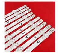 LZJJJKKPA Tira de LED for iluminación trasera for 42 "42LA615V-ZE 42LN5100-CP 42LN570S 42LA620S 42LN620V 42LN575S 42LA6230 6916L-1412A/1413A/1414A(5set-50pcs)
