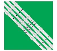 LZJJJKKPA Tira de LED for iluminación trasera for UE32H5570S 32H5000 UN32J5003AF D4GE-320DC1-R1 R2 BN96-30443A 30442A 2014SVS32FHD(10kits 40pcs)