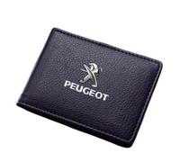 LZJPL Carteras, tarjeteros, Pinzas para Billetes, Porta chequeras y monederos para Peugeot 308CC, 308SW, 4008, 407, 607, RCZ y 307CC. Regalos y Accesorios para Mujer y Hombre,Normal-Cyanstyle