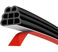 LZJPL Junta de Puerta de Coche para Tesla Models ModelY Model3 ModelX, Junta de Goma Adhesiva con Diseño de 8 Agujeros, Impermeable e Insonorizada, Fácil y Rápida de Instalar,B 26m