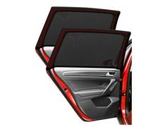 LZJPL Parasol para Coche, para Peugeot Rifter Long 2019-2024, Parasol para Ventana Lateral Trasera, Ventana elástica y Transpirable para protección Solar,Normal-A Front