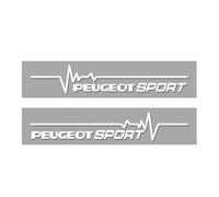 LZJPL Pegatinas para Peugeot 5008, 508, 307 CC SW GT, Accesorios para Coche, Pegatinas de Tuning,Normal-Silver