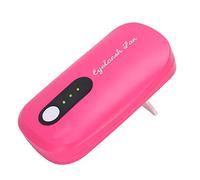 LZKW Secador de injerto de pestañas, secador de pestañas, Ventilador, Carga rápida, pequeño Ruido, Mini USB Recargable para Uso Individual, salón de Belleza(Rose Red)