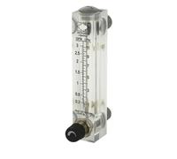 LZM-15ZT 316 Válvula reguladora Rotámetro acrílico for líquidos Caudalímetro de agua 0,1-1 GPM/0,5-4 LPM a 16-160 LPH(25-250LPH)