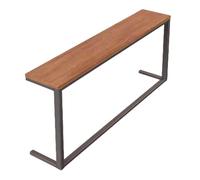 LZMZMQ Mueble detras Sofa Mesa Consola Blanca para Salón, Mesas Traseras De Sofá De 15/20 Cm De Profundidad para Espacios Pequeños, Estante Detrás De La Madera del Sofá(#D,140x15x80cm/55x6x31.5")