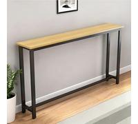 LZMZMQ Mueble detras Sofa Mesa Consola Delgada De 15/20 Cm De Profundidad, Estante Largo Y Angosto Detrás del Sofá con Almohadillas Antideslizantes,(#A,80x20x90cm/31.5x8x35.4)