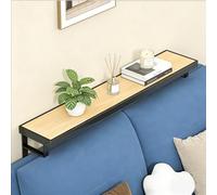 LZMZMQ Mueble detras Sofa Short Storage Rack Behind Sofa, Indoor Behind Couch Back Table Easy to Install, Skinny Wood Console Table For Keys/Photos/Decorative Items(50cm/19.7")