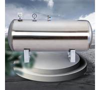 LZMZMQ Tanque de PresióN de Pozo Tanque De Almacenamiento De Agua Horizontal, Contenedor De Agua Grande, Kit De Tanque De Presión, Tanque De Sobrepresión De Agua(100L/26Gal-75X55cm/29x21in)