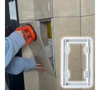 LZMZMQ Trampilla Pladur Interior De Puerta De Inspección Enlosable, Panel De Acceso con Resorte Oculto, Placa Decorativa para Cubrir Agujeros De Pared HVAC(60x45cm/24x18in)