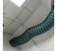 LZMZMQ Tubo ventilacion Extensión De Manguera De Conducto De CA Portátil para Ventilador De Extracción De Aire, Conducto De Ventilación De Tela Estirable De Tres Capas(L 5m/16ft,600mm/23.6inch)