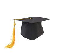 LZPCarra Gorra con borla para niños neutros con graduación de la escuela de graduación de alta ajustable para adultos, gorra de béisbol azul para hombre, amarillo, Talla única