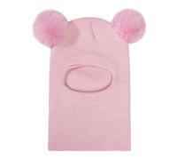 LZPCarra Juego de gorro de invierno para bebé, gorro Toddler Beanie Hats Girl Boy with Neck Warmer Beanie for Kids Knit Warm for Cold Weather Gorro Recién Nacido Invierno, Rosa., Talla única