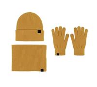 LZPCarra Mujeres y Hombres Invierno Cálido Sombrero de Lana Lindo Bufanda Guantes Tres Piezas Invierno Nieve Gorro de Punto Pantalla Manoplas Bufandas Conjuntos Gorro Y Bufanda Señoras Conjunto