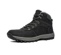 LZQpearl Botas De Senderismo Unisex, Botas De Nieve Ligeras E Impermeables, Zapatos De Trabajo Duraderos con Cordones De Caña Alta, para Acampar, Senderismo, Montañismo, Todoterreno (Black,48 EU)