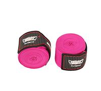 LZQpearl Venda Boxeo, Guantes De Boxeo, Guantes Interiores Elásticos, para Deportes De Combate, Boxeo, Boxeo Entrenamiento, Hombres Y Mujeres Venda Boxeo (Pink,3m)