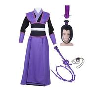 Lzrong Jiang Cheng Cosplay Disfraz de Hanfu Completo Anime Lan Wang Ji Diadema Wei Wu Xian Disfraz Escenario Jin Ling Fiesta Navidad Cosplay Accesorios