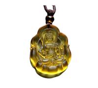 LZTDSBX Collar Espiritual, 1 Colgante de Buda Medicina/Amitābha/Tathagata/Avalokitesvara de Las Mil Manos/Bodhisattva, Estatua, Collar, Amuleto, Cristal Bendito(Acala)