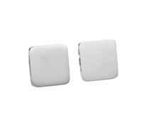 LZTDSBX Gemelos en Blanco, Gemelos de 20 Piezas de Acero Inoxidable for Hombres, joyería de Boda, botón for puños de Camisa, Clip, Regalos de Moda for Caballero(Square Silver)