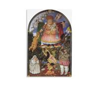 LZTEN Fernando Posters Botero - Póster de portal celestial, lienzo, arte de pared, pinturas al óleo, sin marco, 50,8 x 76,2 cm