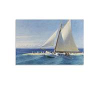 LZTEN Póster de Martha McKeen de Wellfleet de Edward Prints Hopper Prints, lienzo para pared, pinturas al óleo, sin marco, 20 x 30 pulgadas