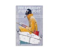 LZTEN Sport by Norman Prints - Póster de Rockwell Prints para pared, pinturas al óleo, sin marco, 40,6 x 61 cm