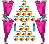 LZTET Divertido Juego De JardíN Bragas Abuela,Set Lanzamiento Inflable