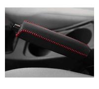 LZWLZW Funda Freno de Mano Coche para Audi TT FV/8S 8J 8N RS TTRS TT-RS, Cubierta del Freno de Mano del Automóvil Cuero Antideslizante Coche Accesorios,Red