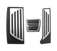 LZWLZW Pedales Coche para Alfa Romeo Stelvio, Antideslizantes Cubiertas de Pedales de Coche Accesorios,Automatic-Rest