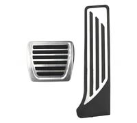 LZWLZW Pedales Coche para Alfa Romeo Stelvio, Antideslizantes Cubiertas de Pedales de Coche Accesorios,Automatic