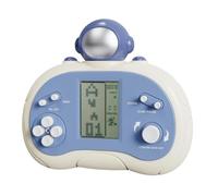LZYCH Linda Caricatura Consola de Juegos de Bloques Compacto Portátil 26 Juego Retro Ladrillos/Tanque Dificultad Ajustable Regalo de Cumpleaños/Navidad para niños Juguetes Puzzle Cube (Azul)