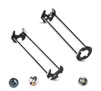 LZYDKH 2 piezas Llave de Lavabo, Llave Apretar Grifo Multifuncional Robusta Drenaje de Fregadero en Espacios Estrechos para Grifo de Baño de Cocina la Mayoría