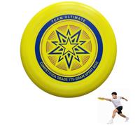 LZYKJGS Frisbee 175g, Ultimate Frisbee, Disco de Lanzamiento Profesional, Frisbee de competición Funsport, Disco Ultimate Frisbee, Jugadores Aficionados y Profesionales (Amarillo)