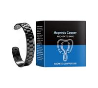 LZYWOD Correa magnética de cobre para próstata, de cobre, para la próstata, a la moda, para hombre, mejora la circulación de la próstata, pulsera de sangre