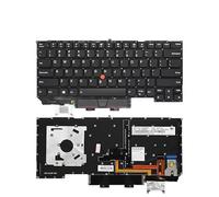LZZSEOZ Teclado para portátil Lenovo ThinkPad x1 Carbon Gen5 Gen6 5.ª generación 6 2017 2018 con retroiluminación Rusa(US X1 Carbon2018year)