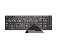 LZZSEOZ Teclado Ruso Estadounidense para portátil Lenovo, IBM, ThinkPad E570, E575, E570C, 01AX160, 01AX200(RU with Mouse)