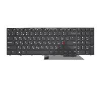 LZZSEOZ Teclado Ruso Estadounidense para portátil Lenovo, IBM, ThinkPad E570, E575, E570C, 01AX160, 01AX200(RU with Holes)