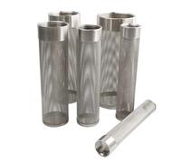 LZZYFPX Filtro de Acero Inoxidable 304 de 20/25/32/40/50/63 mm for Bomba de riego de jardín y Agricultura, Filtro de Tubo for Acuario.(63mm)