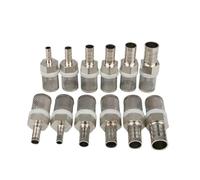 LZZYFPX Filtro de Manguera de 8/20 mm, Malla de Acero Inoxidable, Filtro de riego for Lavado de Autos, Acuario, pecera, Bomba de Agua, filtrado.(8mm)