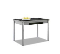 M.108 100X60 2 ALAS C/CAJON P/REDONDA BLANCA T-CRISTAL ROBLE OSCURO