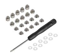 SilverStone Technology CA03 - Juego de tornillos M.2 con destornillador, 31 piezas