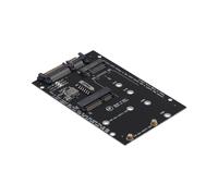 M.2 NGFF MSATA SSD una 2.5 Pulgada 3.0 Adaptador 2 en 1 Tarjeta Convertidora para PC PortáTil