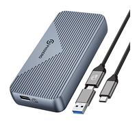 M.2 NVME SSD Caja, USB 4.0 40Gbps Transferencia de datos, PHIXERO Adaptador externo de gabinete de estado sólido con UASP, para 2280 tamaño M Key NVMe SSD, compatible con Thunderbolt 3/4 USB3.2/3.1/3.0/Type C