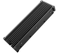 M.2 PS5 SSD NVMe Heatsink for Samsung 990 980 Pro 970 EVO Plus SN570 SN750 SN850 Firecuda 530 NVME or SATA m2 2280 SSD Cooling Heatsink, Black