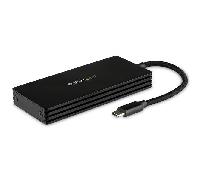 StarTech Caja externa USB-C USB 3.1 (10Gbps) para SSD M.2 SATA Aluminio Negra