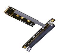 M.2 to PCIe Extension Cable, Versatile Graphics Card Riser Adapter, Adorable Cooling Riser Cards for Enhanced Device Flexibility and Workflow Efficiency, 16 x 11,8 x 2,3 pulgadas