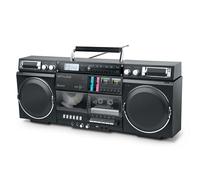 MUSE M-380 SW - Boombox M-380 con radio digital, CD, casete y Bluetooth