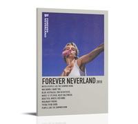 MØ Álbum Forever Neverland - Póster de lienzo para pared, arte estético, pintura moderna para habitaciones, 30 x 45 cm, estilo marco