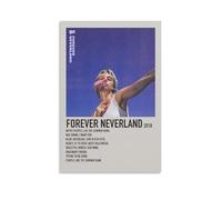 MØ Álbum Forever Neverland Póster de lienzo para pared, arte estético, pintura moderna para habitaciones, 30 x 45 cm, estilo sin marco