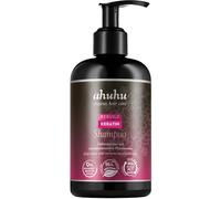 M. Asam ahuhu REBUILD - Champú de queratina (250 ml) - Champú para cabello dañado, champú con queratina para reparación y cuidado del cabello, fortalece la estructura del cabello y reduce la rotura